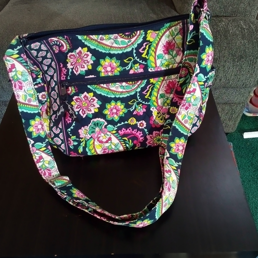Floral Patterned Shoulder Bag Vera Bradley